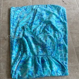 NWT Vineyard Vines Palm Leaf Maxi Dress